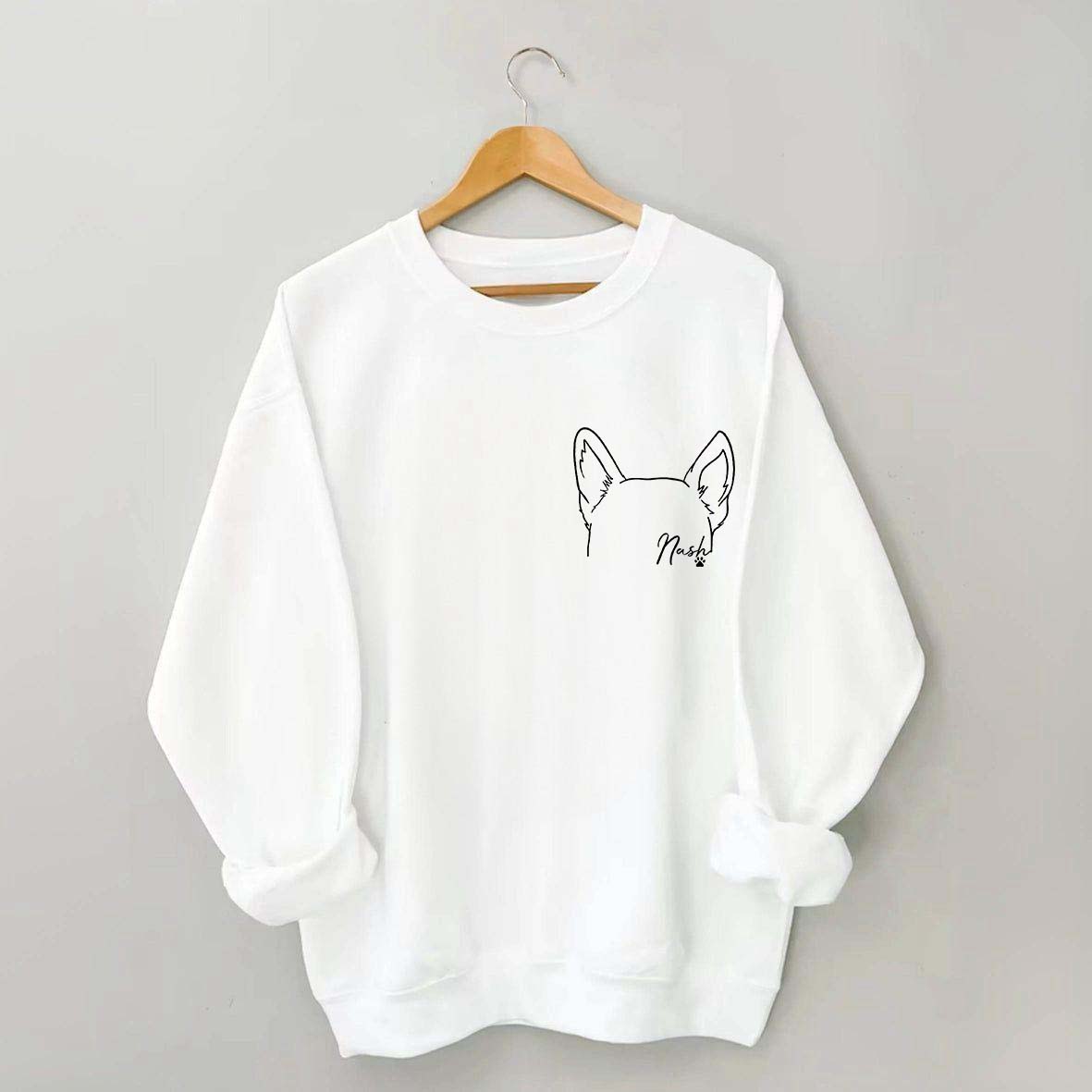 Custom Pet Portrait Sweatshirt