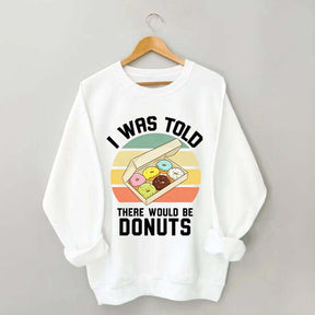Retro Donut Lover Sweatshirt