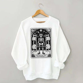 The Deadlift Tarot Card Sport Life Sweatshirt