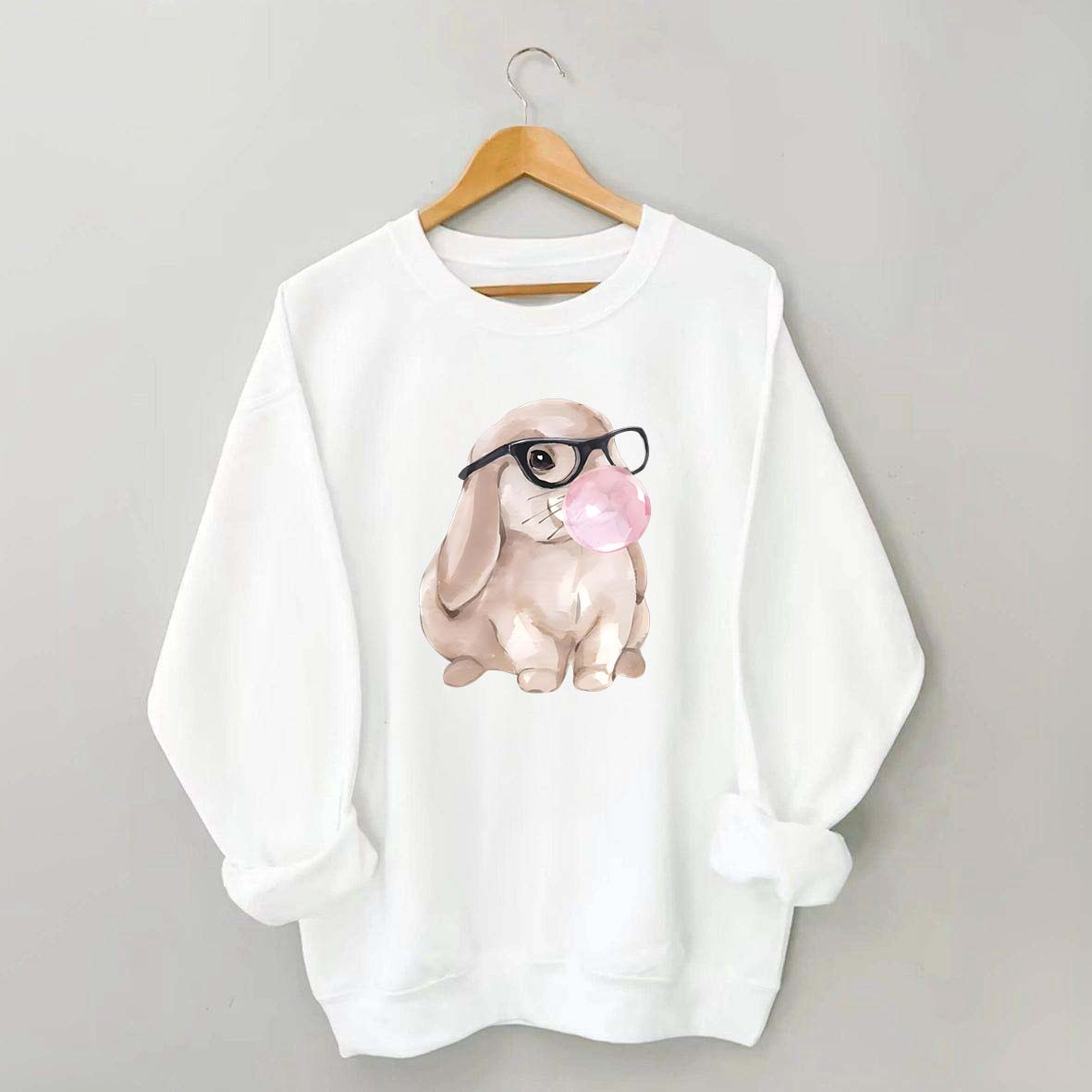 Cute Rabbit Easter Family Sweatshirt