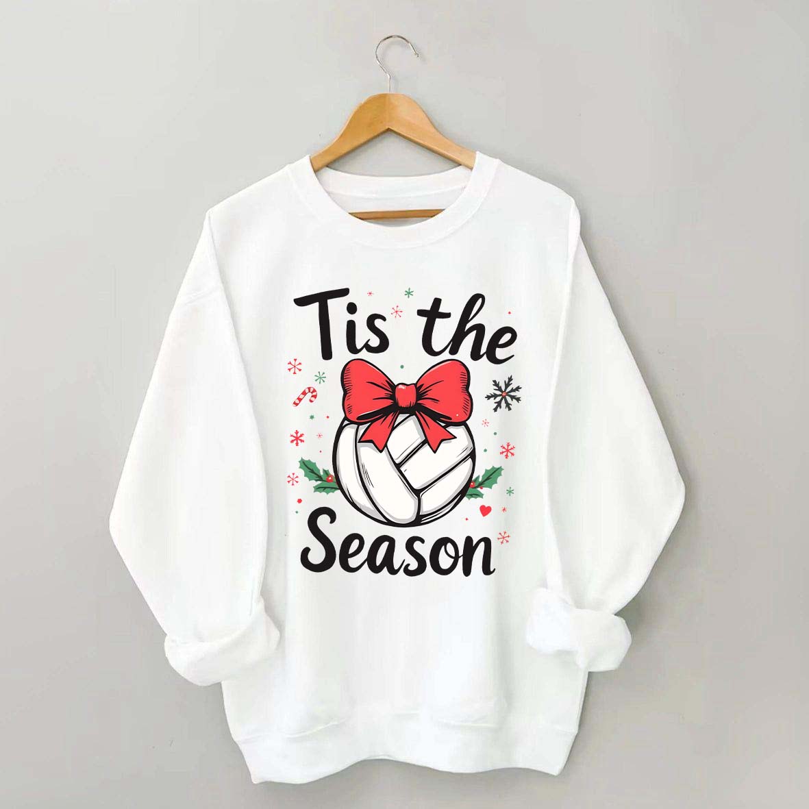 Tis The Season Volleyball Christmas Sweatshirt