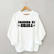 Powered By Reiki Yoga Sweatshirt