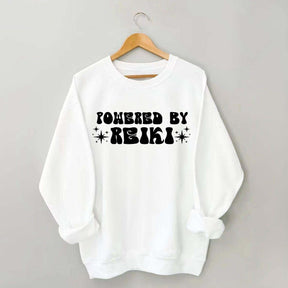 Powered By Reiki Yoga Sweatshirt