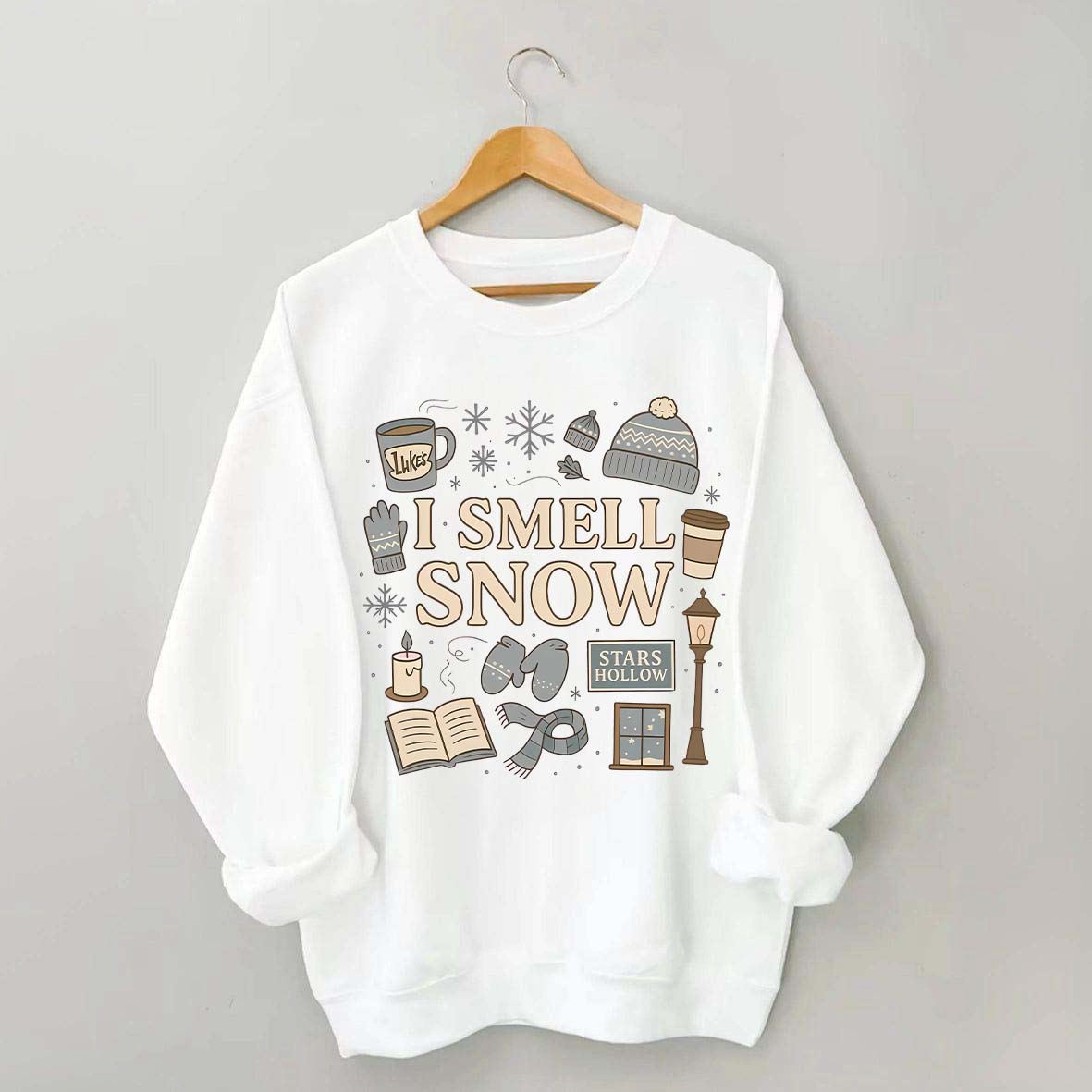 I Smell Snow Christmas Sweatshirt
