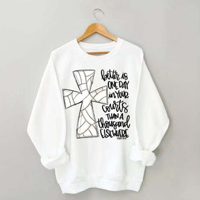 Volleyball Religous Sweatshirt