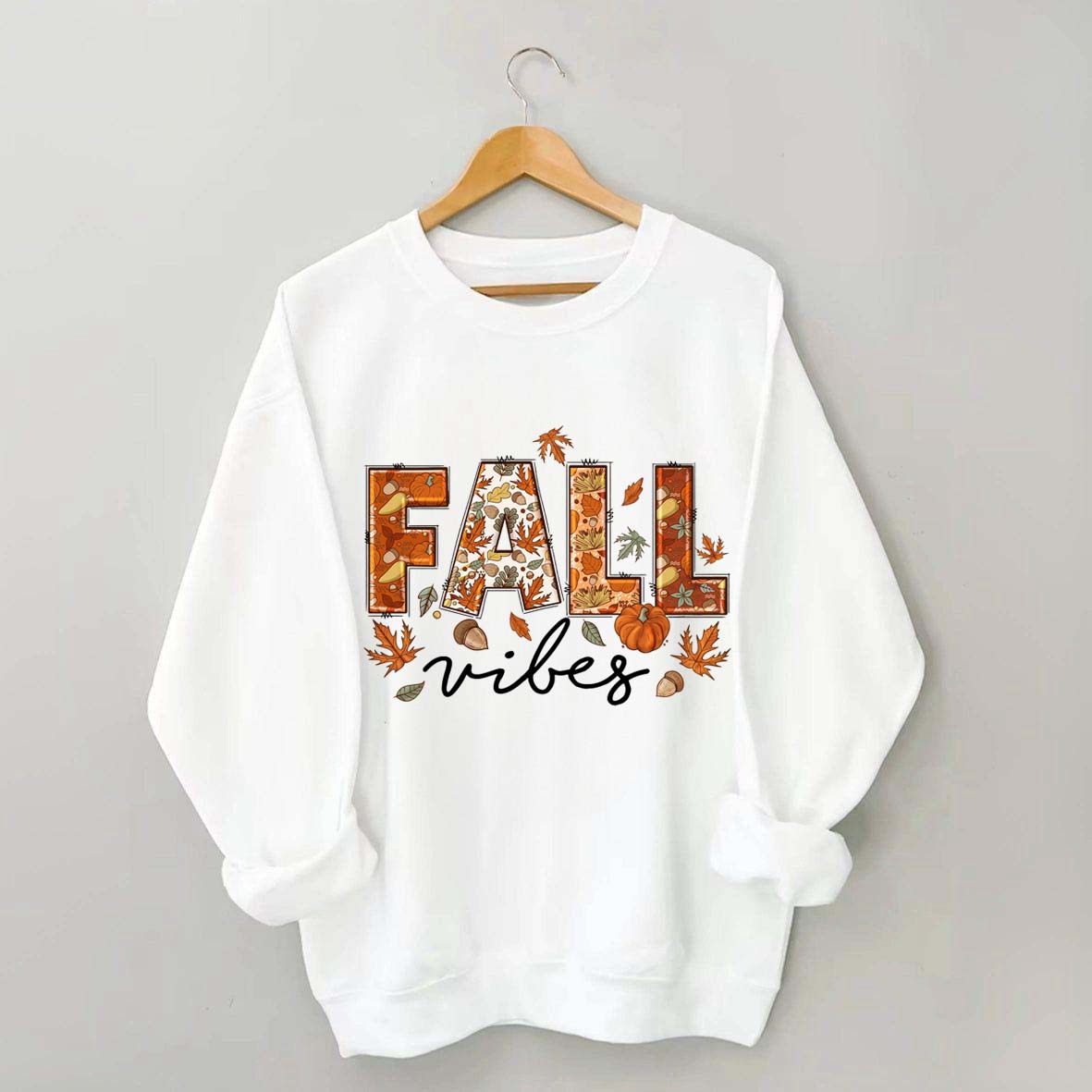 Pumpkin Fall Vibes Sweatshirt
