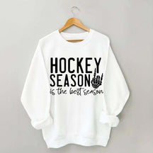 Hockey Season Cozy Rink Side Style Sweatshirt