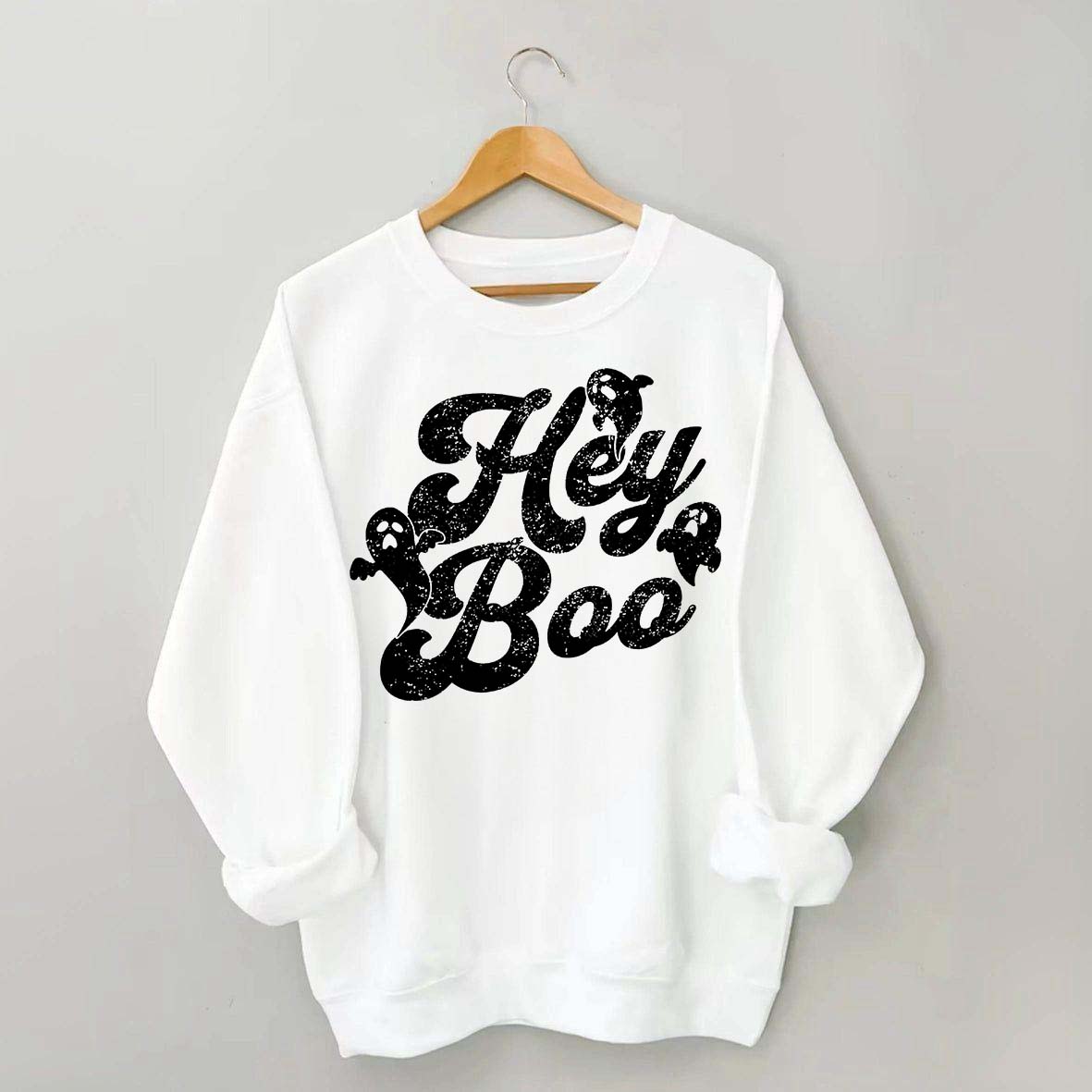 Retro Halloween Boo Sweatshirt