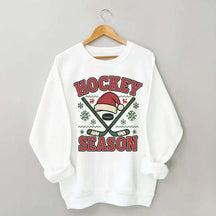 Christmas Hockey Sweatshirt