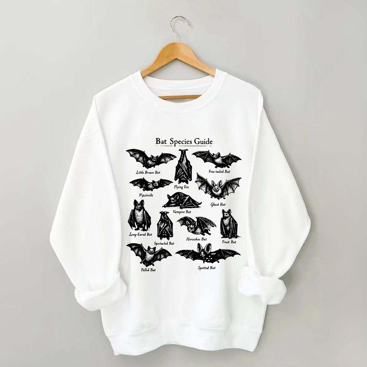 Retro Science Goth Nature Lover Biology Sweatshirt