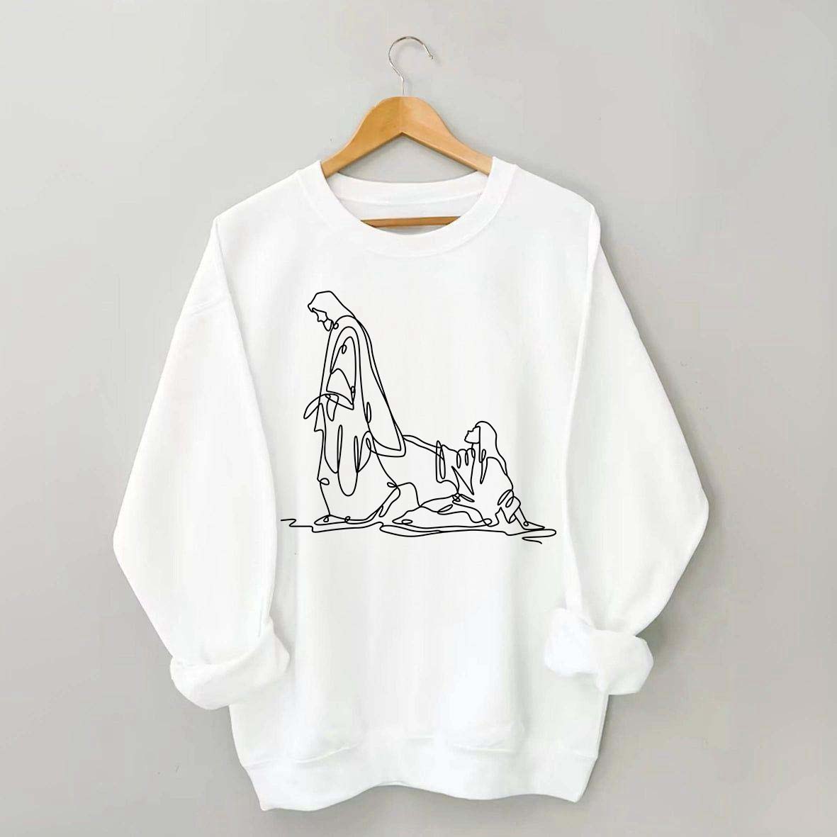 If You're Hanging on By a Thread Make Sure Its the Hem of His Garment Sweatshrit