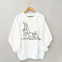 If You're Hanging on By a Thread Make Sure Its the Hem of His Garment Sweatshrit