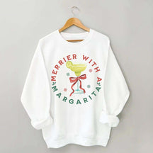 Christmas Margarita Xmas Cocktail Sweatshirt