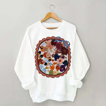 Boho Wildflowers Fantasy Sweatshirt