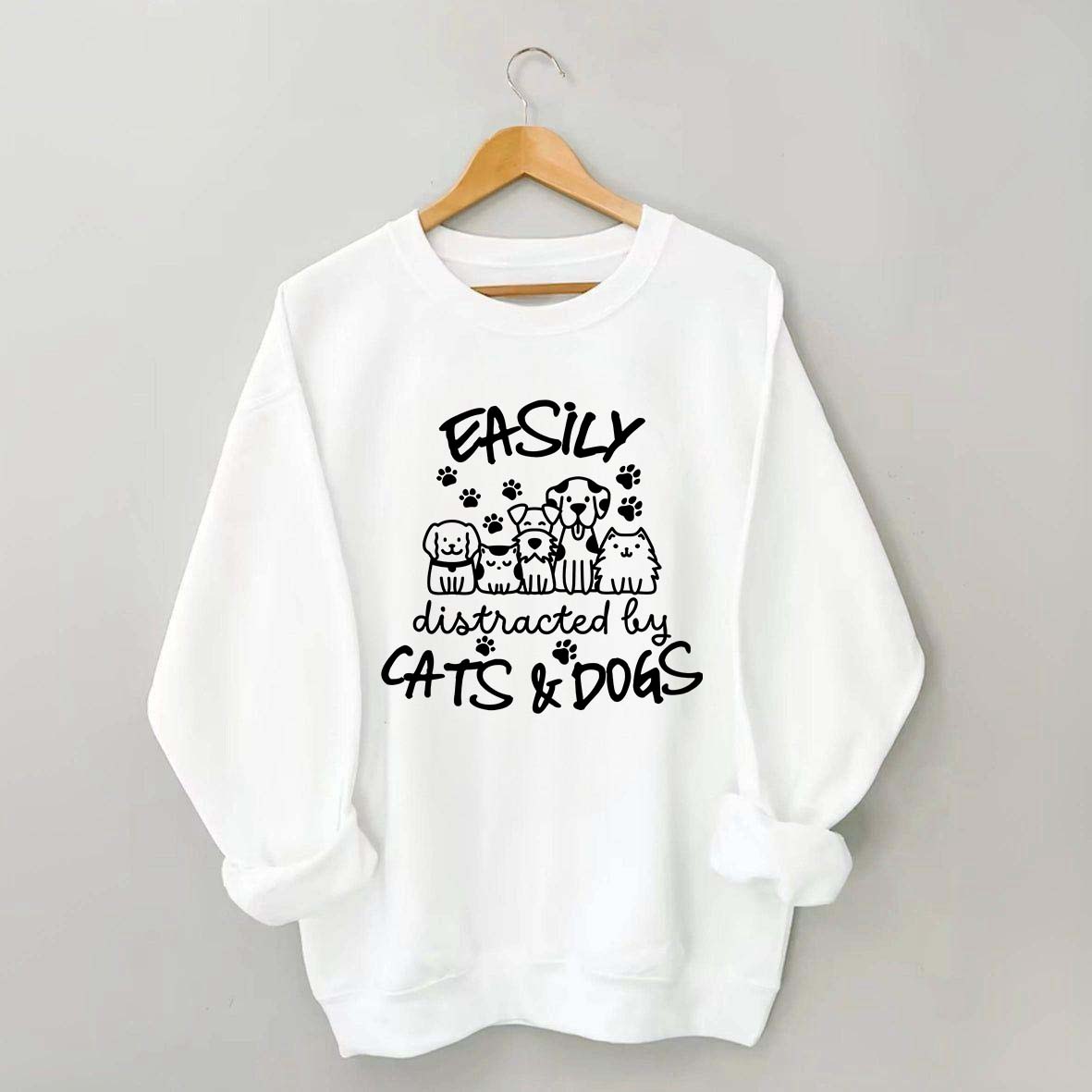 Dog Cat Mama Sweatshirt