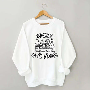 Dog Cat Mama Sweatshirt
