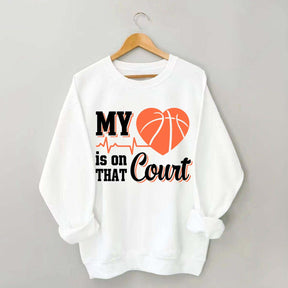My Heart Is On That Count Sweatshirt