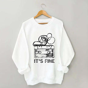 Retro Cassette Tape 90s Music Sweatshirt