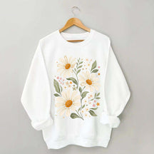Boho Style Daisies Sweatshirt