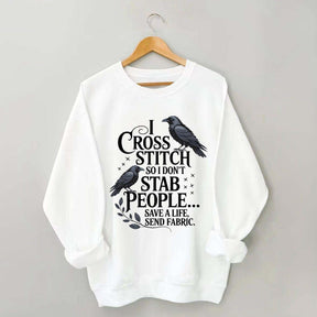 Cross Stitching Gift for Mom Sweatshirt