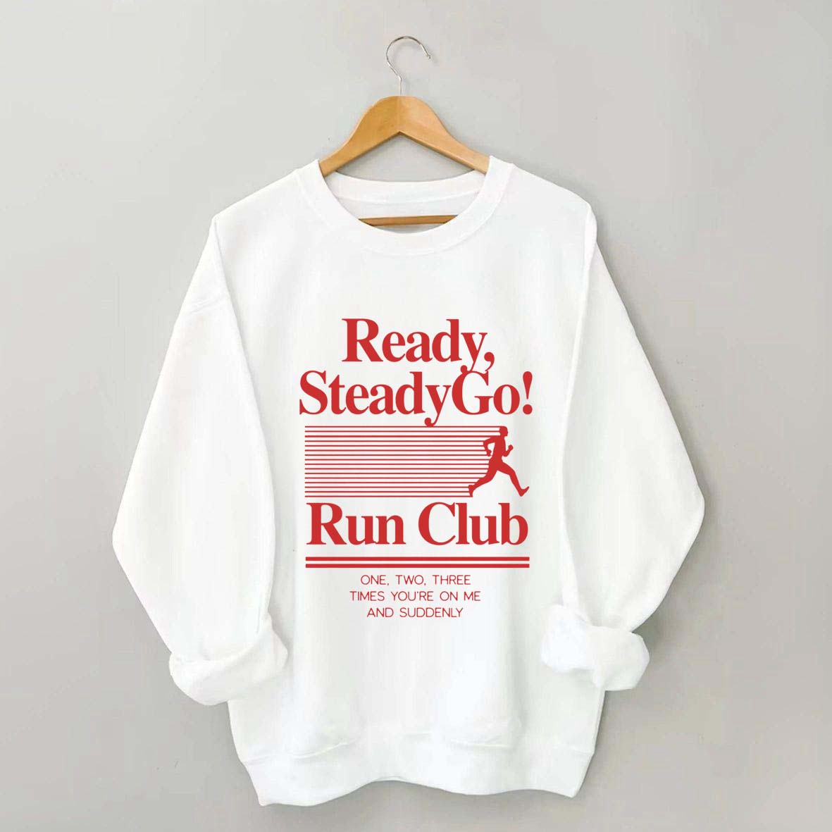 Ready Steady Go Harry Styles Running Sweatshirt
