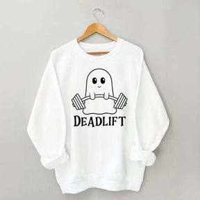 Cute Deadlift Ghost Sweatshirt