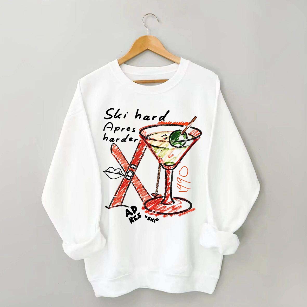 Trendy Apres Ski Club Sweatshirt