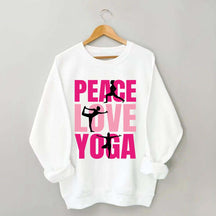 Yoga Is The Journey Back To Yourself Sweatshirt