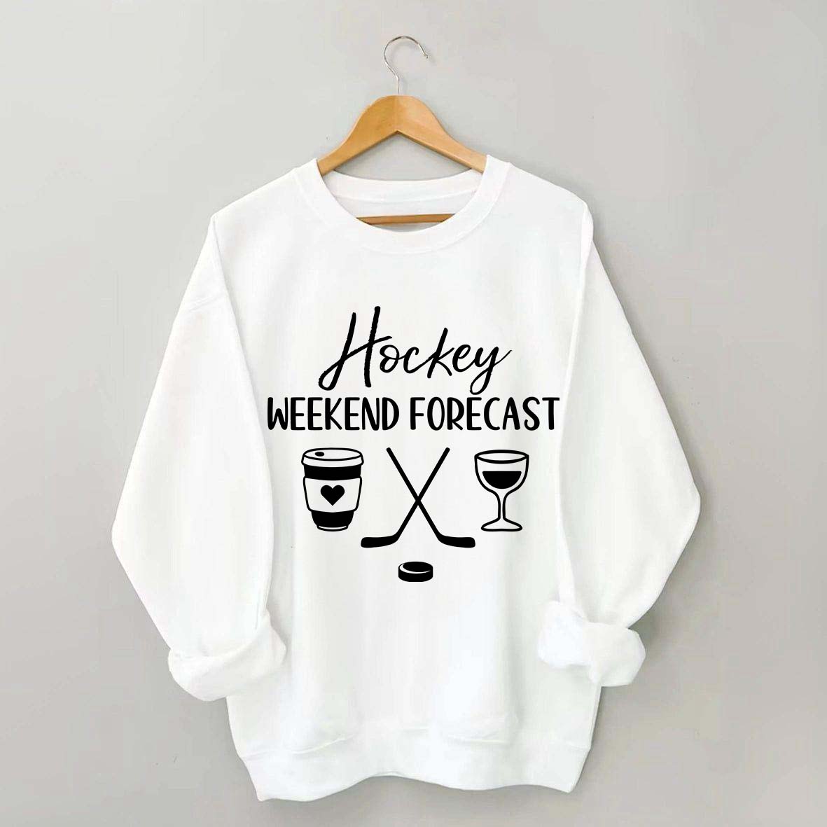 Hockey Weekend Forecast Sweatshirt