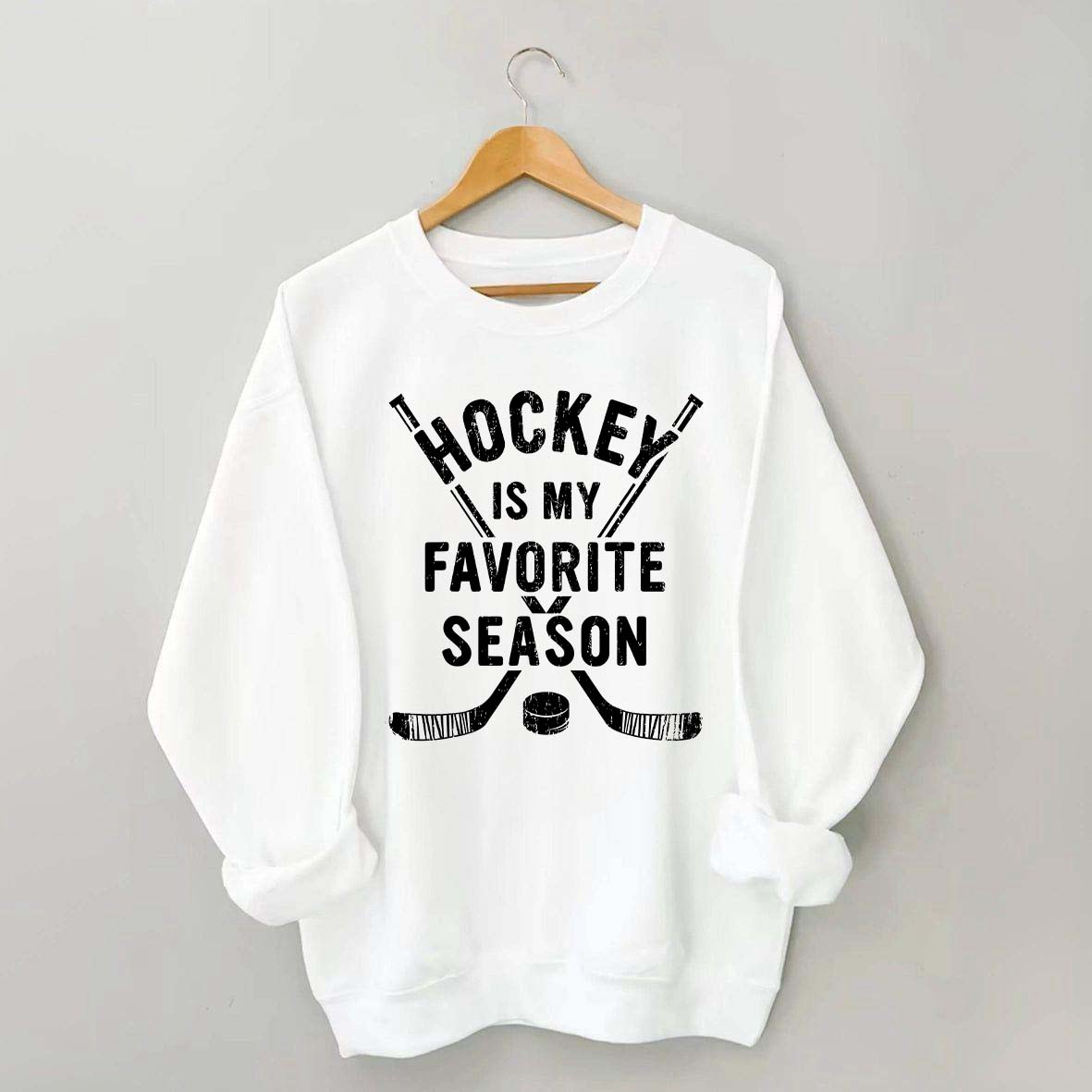 Vintage Hockey Is My Favorite Season Sweatshirt