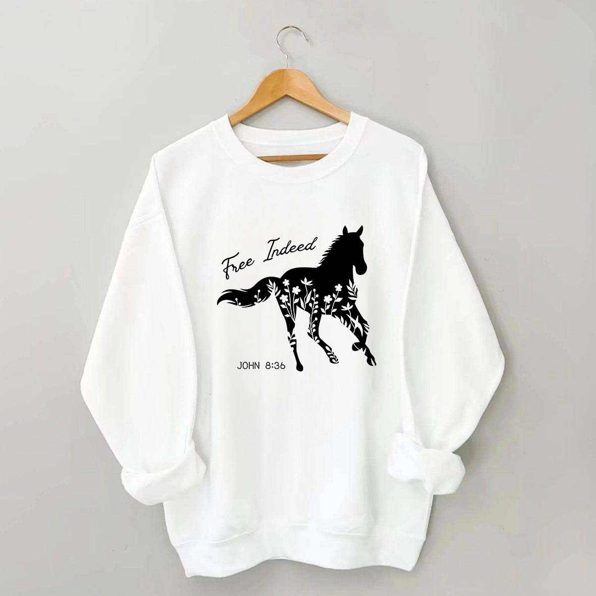 Free Indeed Horse Sweatshirt