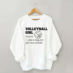 Volleyball Girl Team Sweatshirt