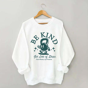 Trendy Workout Be Kind Sweatshirt