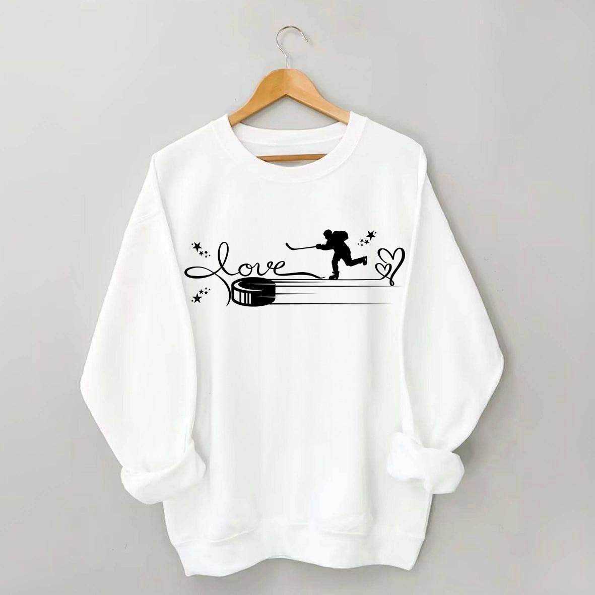 Coffee Hockey Dogs Coach Sweatshirt