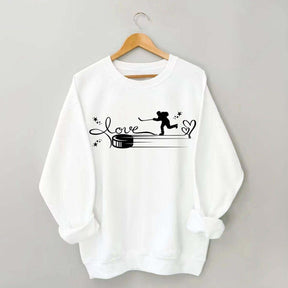 Coffee Hockey Dogs Coach Sweatshirt