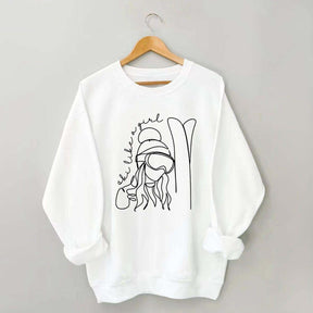 Ski Like a Girl Sweatshirt