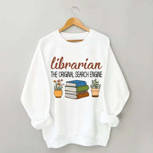 Librarian The Original Search Enging Sweatshirt