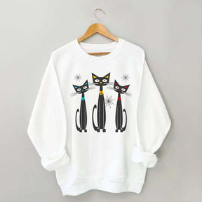 Atomic Cats Retro Sweatshirt