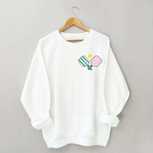 Cute Preppy Pickleball Sweatshirt