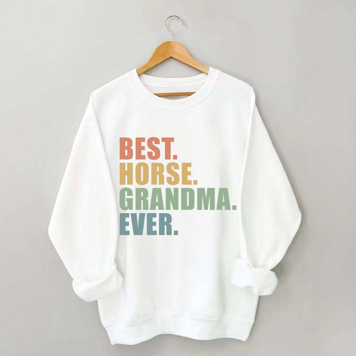 Best Horse Grandma Ever Sweatshirt