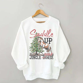Saddle Up Your Jingle Horse Sweatshirt