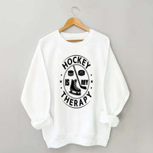 Hockey Is My Therapy Sweatshirt