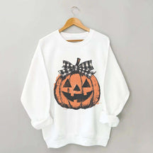 Preppy Jack o Lantern Sweatshirt