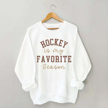 Comfort Color Hockey is My Favorite Season Sweatshirt