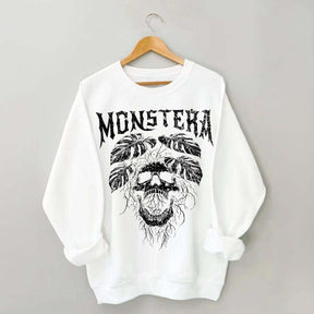 Monstera Funny Plant Lover Sweatshirt