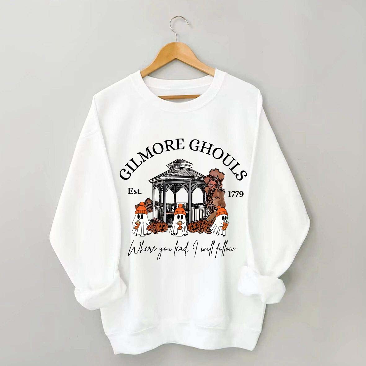 Stars Hollow Fall Leaves Gilmore Sweatshirt