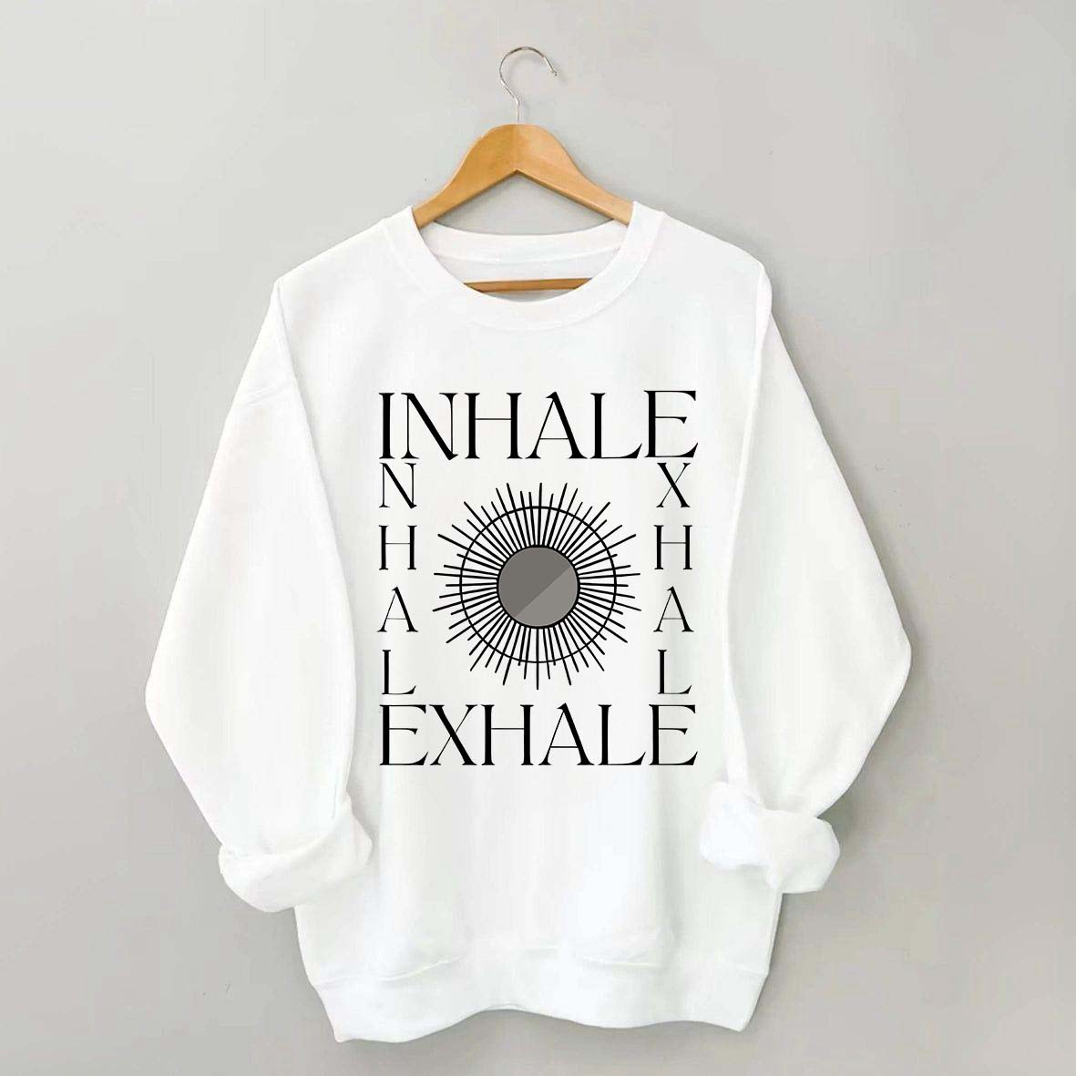 Inhale Exhale Yoga Sweatshirt