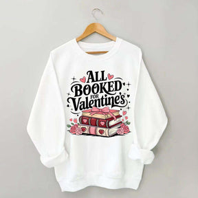 Book Lover Valentine Sweatshirt