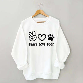 Peace Love Dogs Sweatshirt