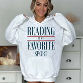 Reading Is my Favorite Sport Hoodie